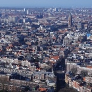 The Hague aerial view