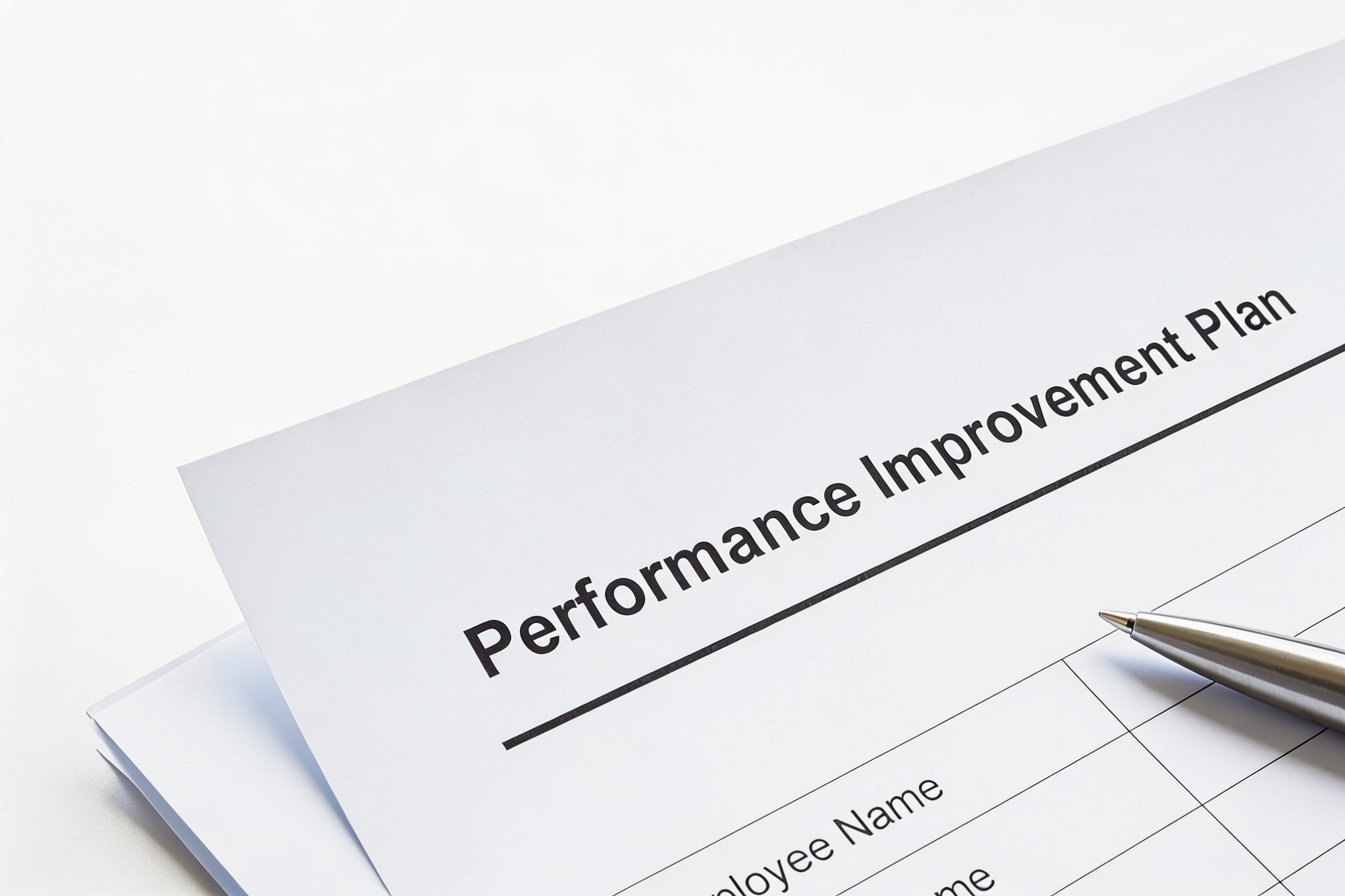 Performance Improvement Plan